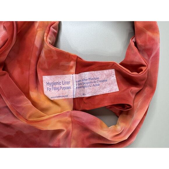 Fused Hawaii Haleakala Bikini Bottom Sz XL Red Summer Vacation Tropical Beach - Picture 8 of 9